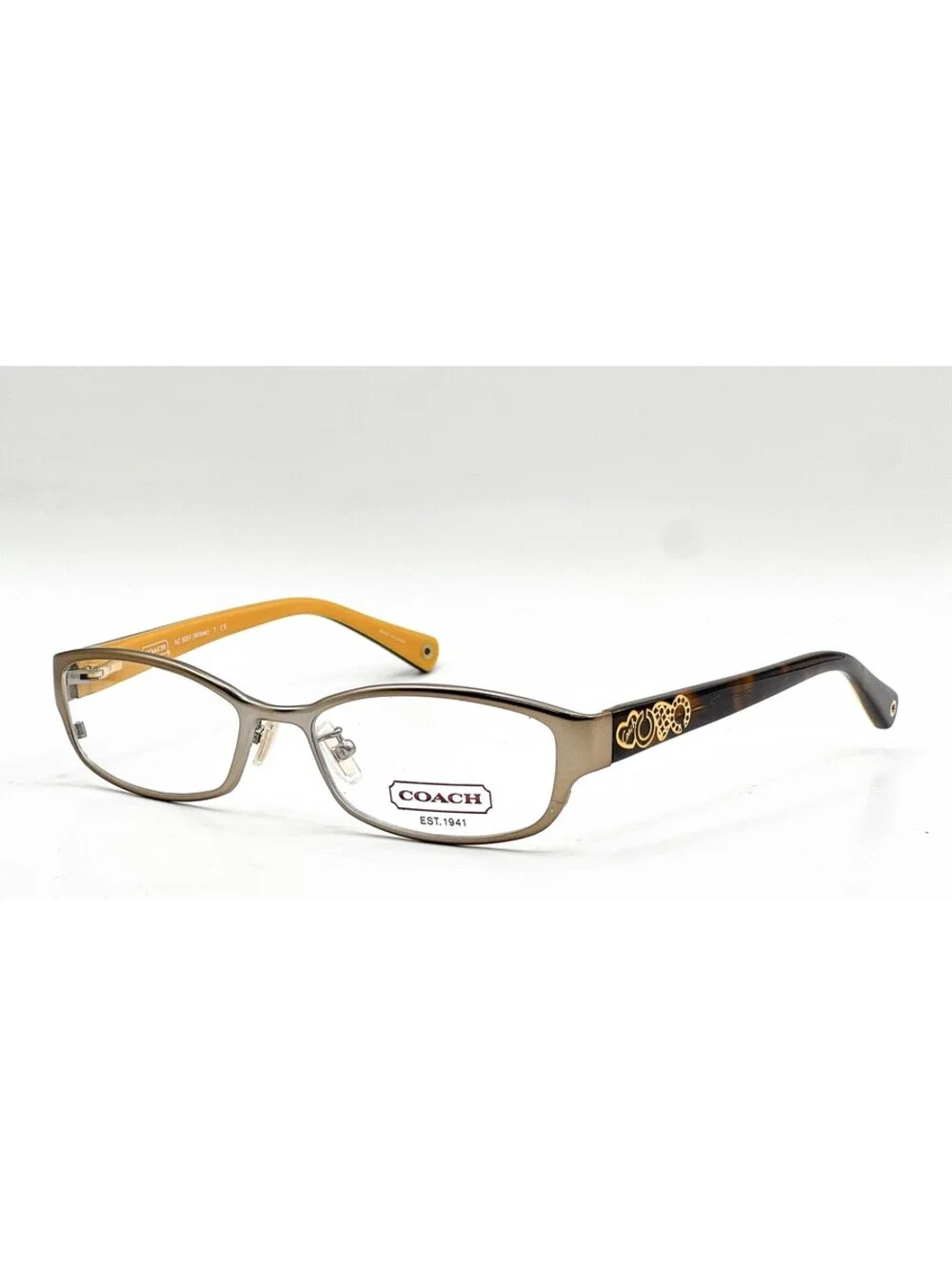 Coach HC 5007 9045 Sand Full Rim Authentic Eyeglass Frames 52-16-135